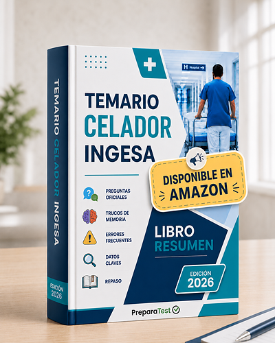 Portada del temario Celador